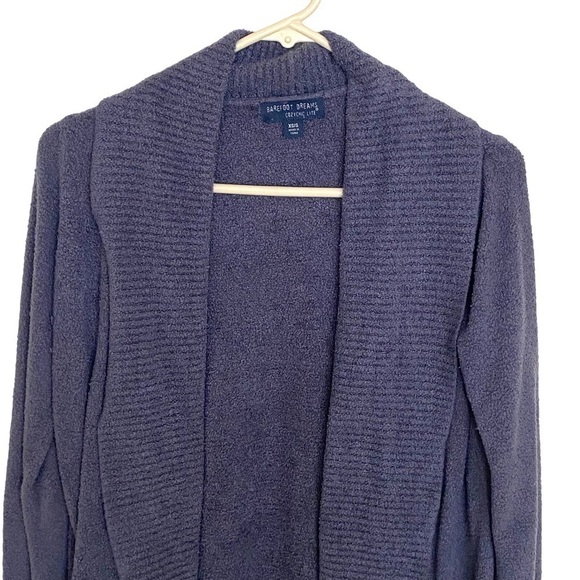 Barefoot Dreams CozyChic Lite Circle Cardigan Sweater, Size XS/S - Picture 5 of 10